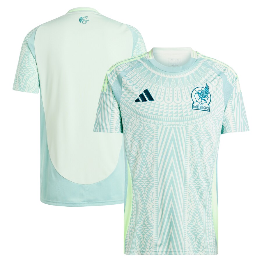 Men's Mexico National Team  adidas Green 2024 Away Replica Jersey