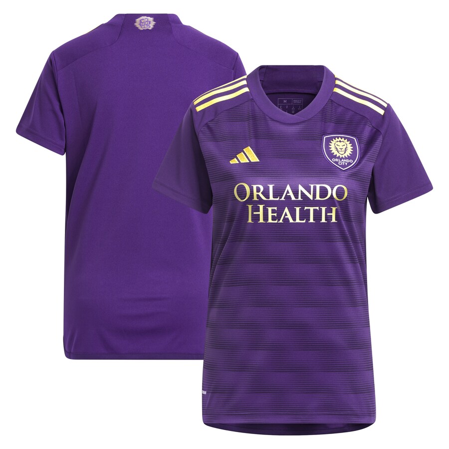 Women's Orlando City SC adidas Purple 2023 The Wall Kit Replica Jersey