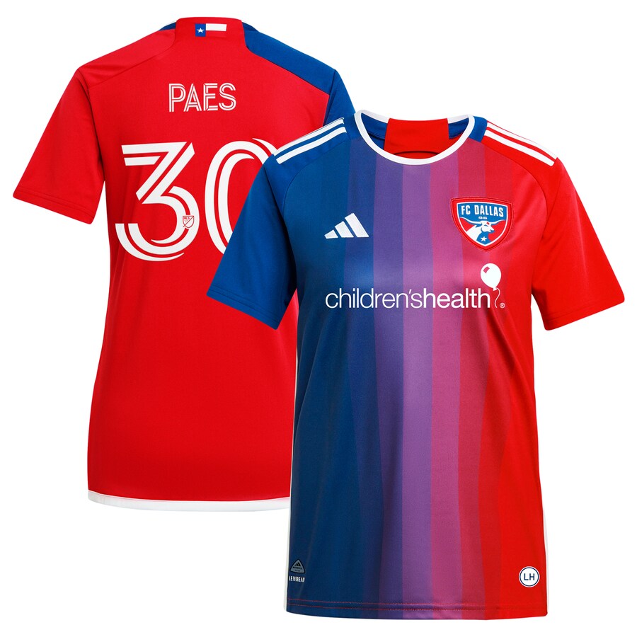 Women's FC Dallas Maarten Paes adidas Navy 2024 After Burner Replica Player Jersey