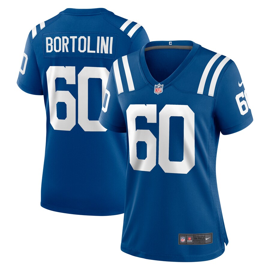 Women's Indianapolis Colts Tanor Bortolini Nike  Royal Game Jersey