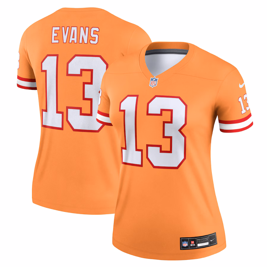 Women's Tampa Bay Buccaneers Mike Evans Nike Orange Alternate Legend Jersey