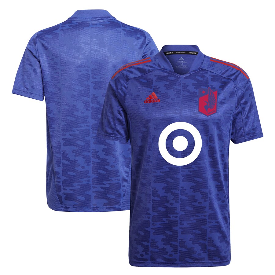 Men's Minnesota United FC adidas Blue 2022 Primeblue Replica Jersey