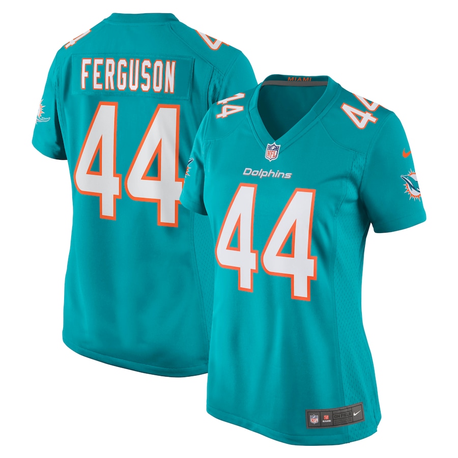 Women's Miami Dolphins Blake Ferguson Nike Aqua Game Player Jersey