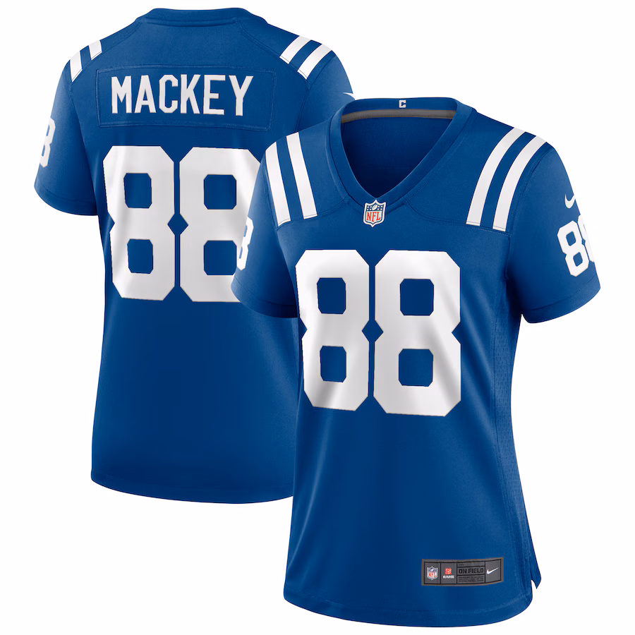 Women's Indianapolis Colts John Mackey Nike Royal Game Retired Player Jersey
