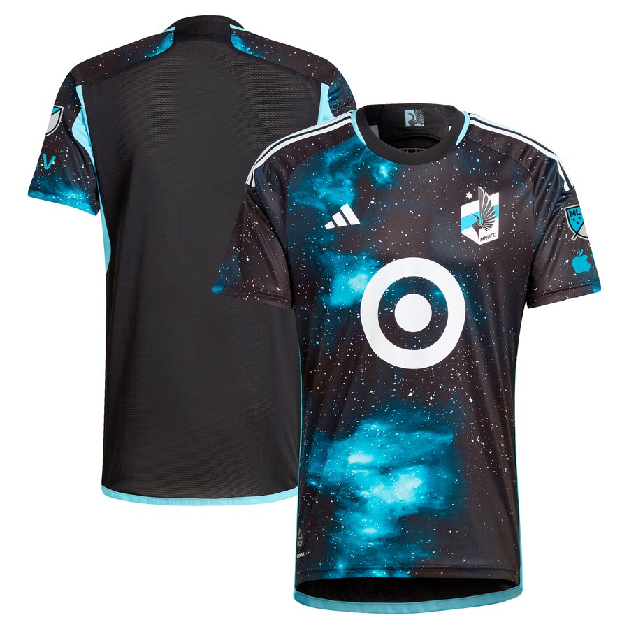 Men's Minnesota United FC  adidas Black 2024 Starry Night Authentic Jersey