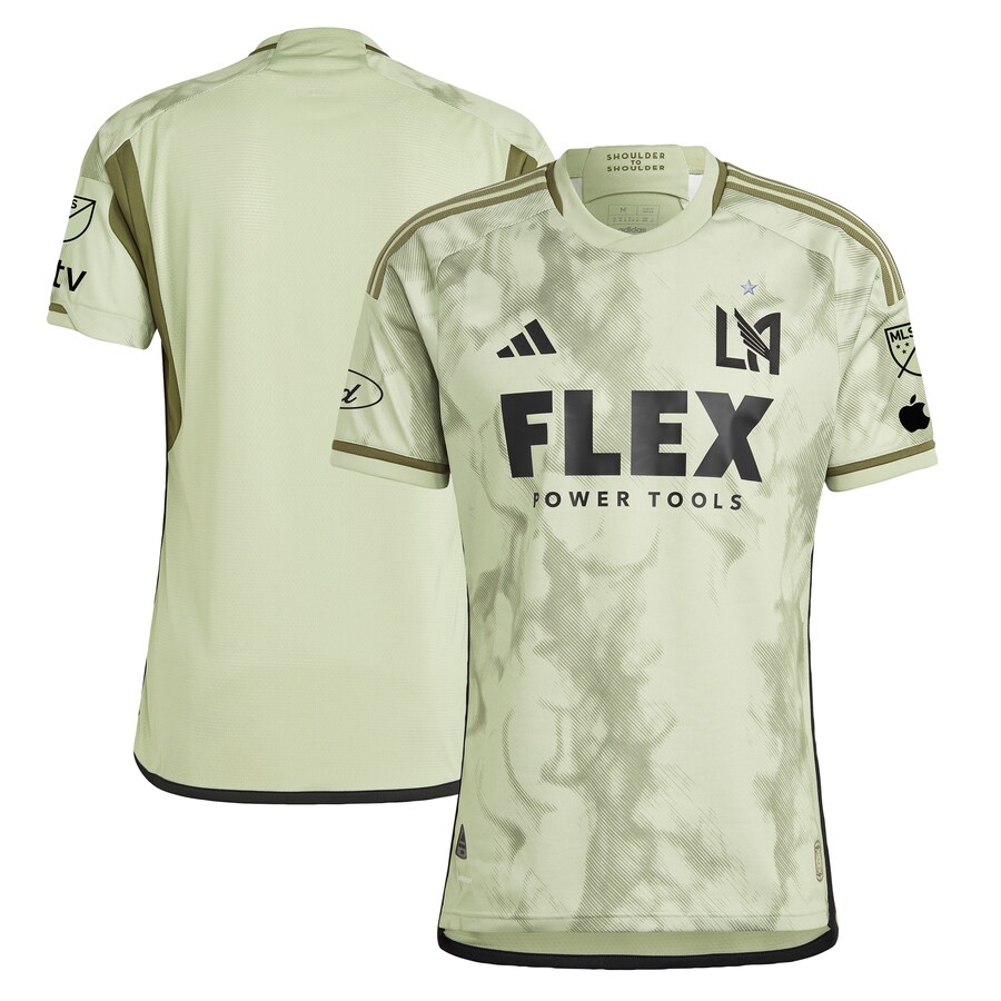 Men's LAFC  adidas Green 2024 Smokescreen Authentic Patch Jersey