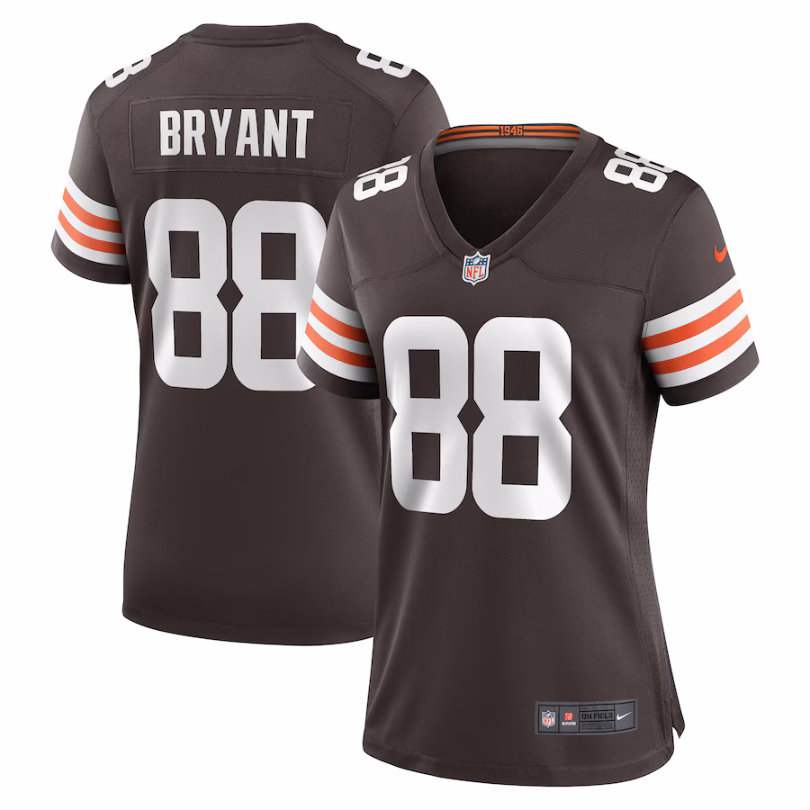 Women's Cleveland Browns Harrison Bryant Nike Brown Game Jersey