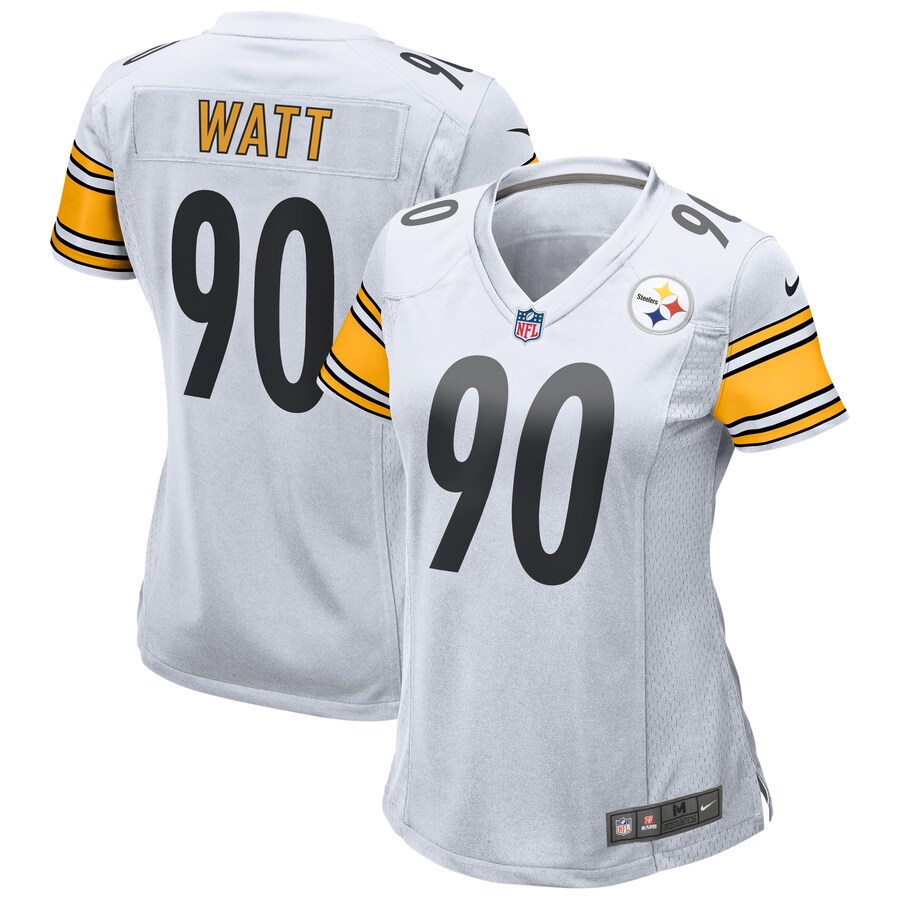 Women's Pittsburgh Steelers T.J. Watt Nike White Player Jersey