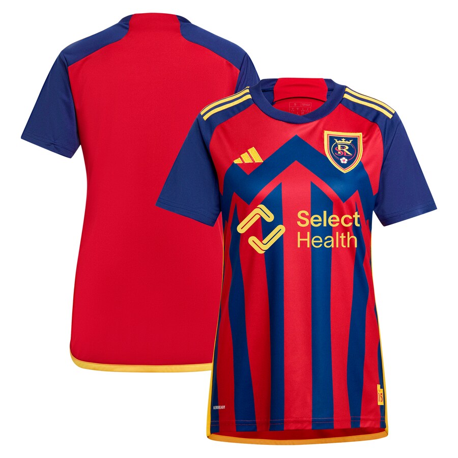 Women's Real Salt Lake  adidas Red 2024 Peak Utah Replica Jersey
