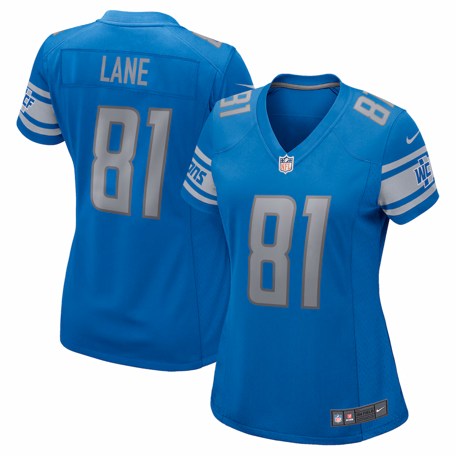 Women's Detroit Lions Night Train Lane Nike Blue Game Retired Player Jersey