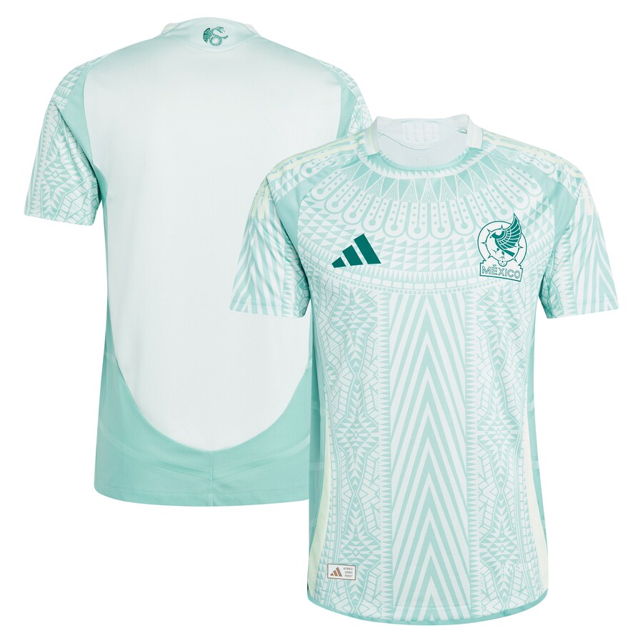 Men's Mexico National Team  adidas Green 2024 Away Authentic Jersey