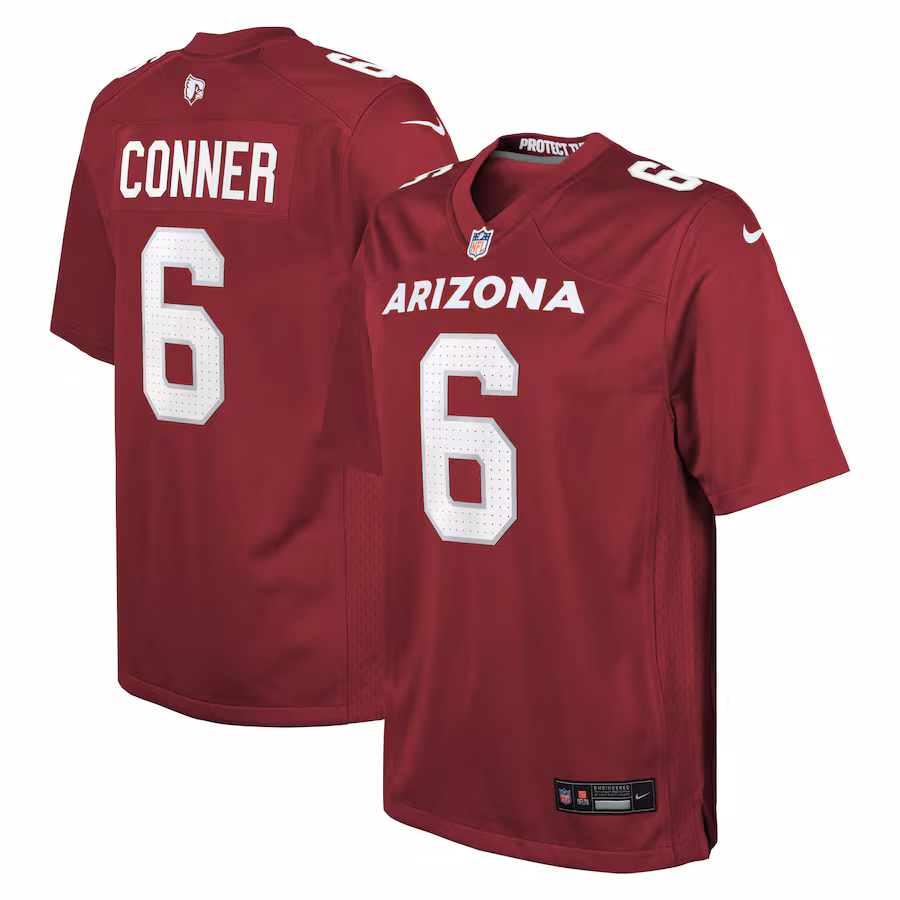 Youth Arizona Cardinals James Conner Nike Cardinal Game Jersey