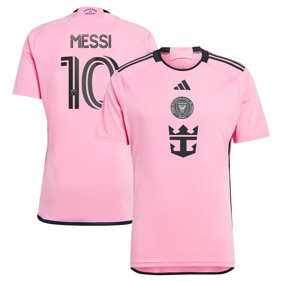 Men's Inter Miami CF Lionel Messi adidas Pink 2024 2getherness Replica Player Jersey