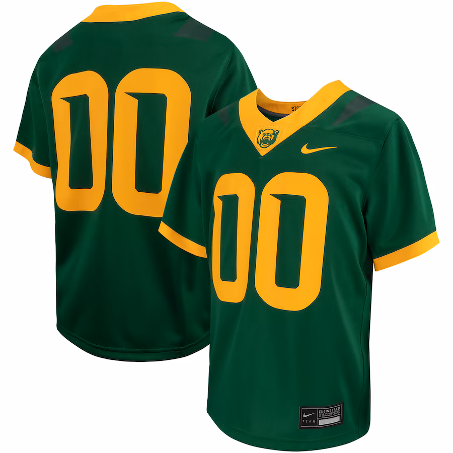 #0 Baylor Bears Nike Youth Untouchable Replica Game Jersey - Green