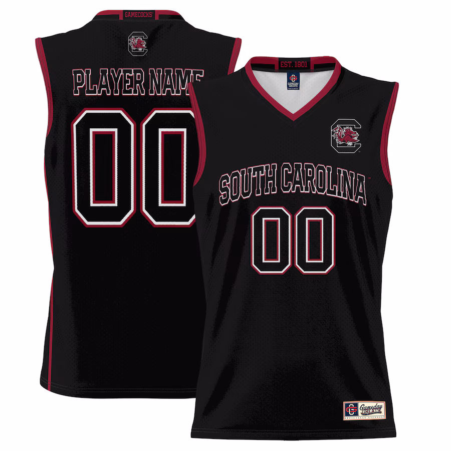 South Carolina Gamecocks GameDay Greats Unisex Lightweight NIL Pick-A-Player Basketball Jersey - Black