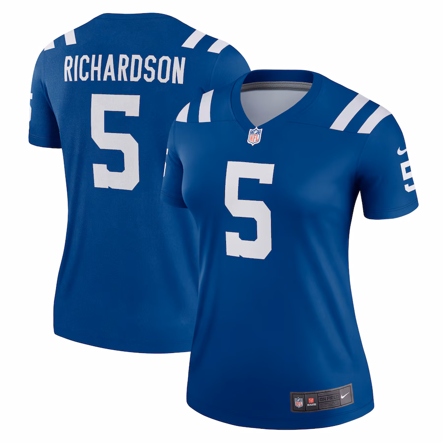 Women's Indianapolis Colts Anthony Richardson Nike Royal Legend Player Performance Top