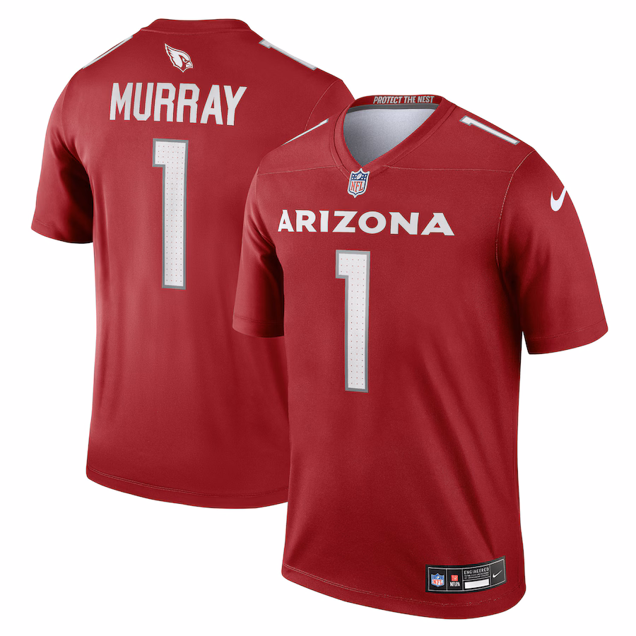 Men's Arizona Cardinals Kyler Murray Nike Cardinal Team Legend Player Performance Top