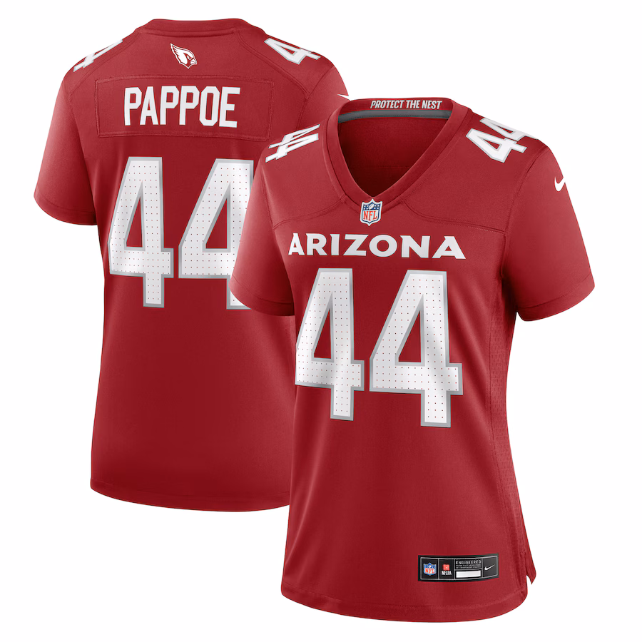 Women's Arizona Cardinals Owen Pappoe Nike Cardinal Game Jersey