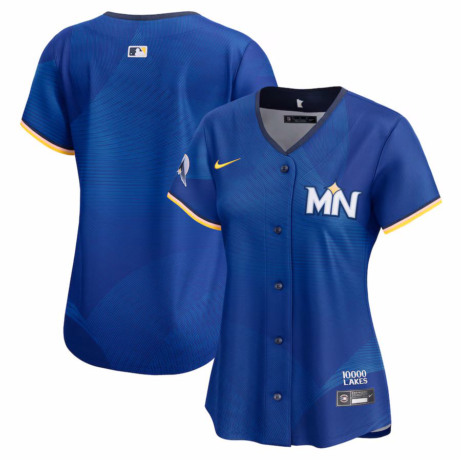 Women's Minnesota Twins  Nike Royal 2024 City Connect Limited Jersey