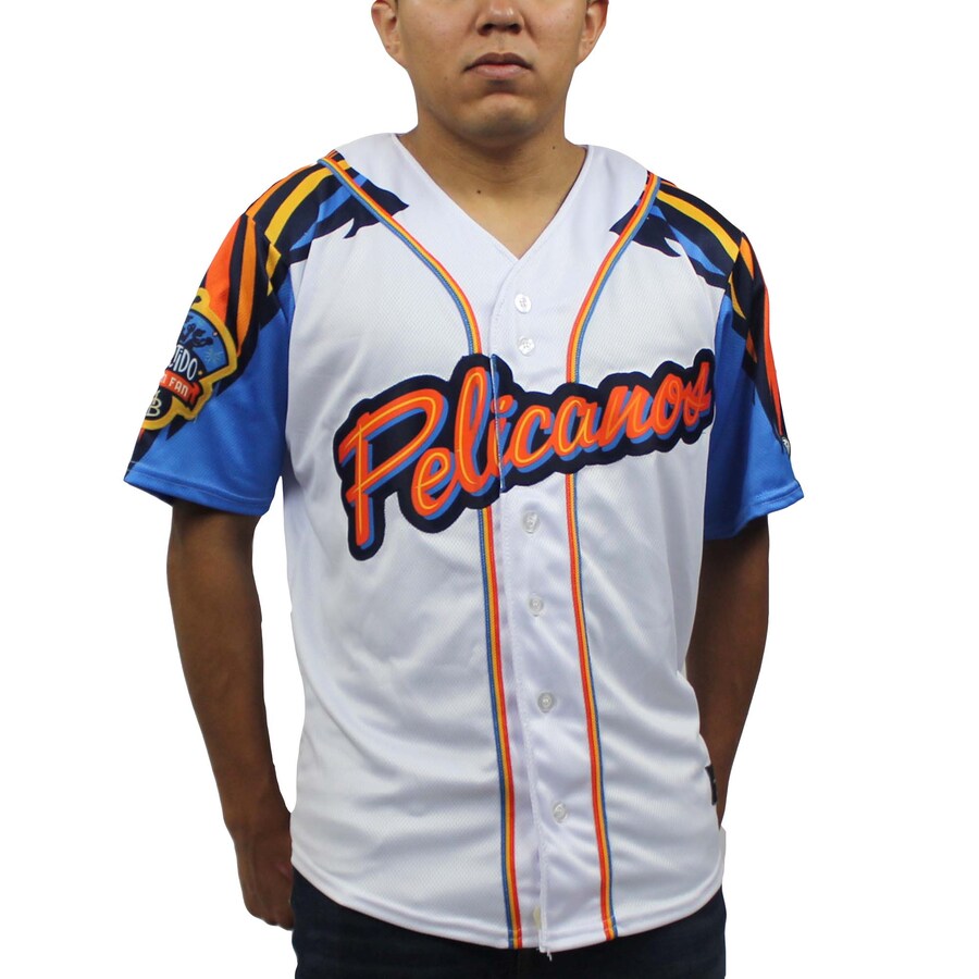 Men's Myrtle Beach Pelicans White Copa Replica Jersey