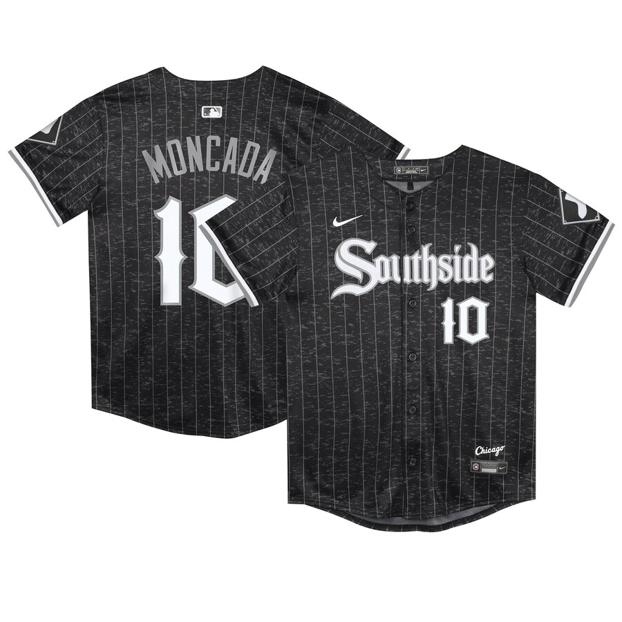 Preschool Chicago White Sox Yoan Moncada Nike Black City Connect Limited Player Jersey