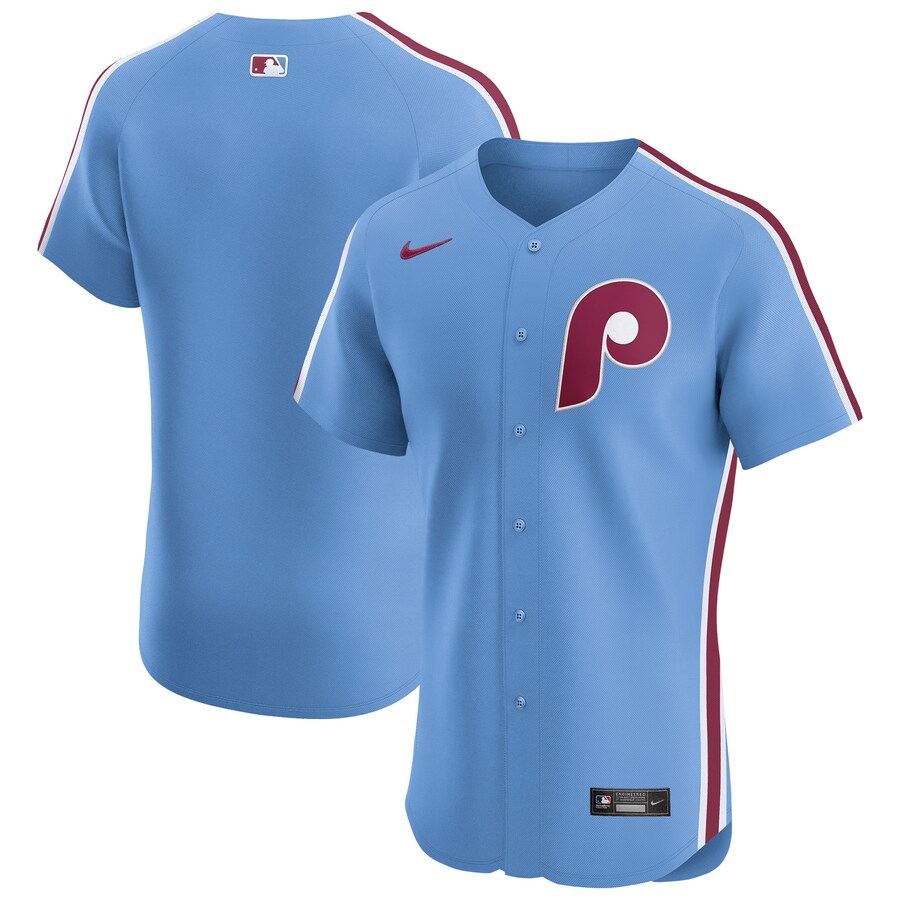 Men's Philadelphia Phillies Nike Royal Alternate Elite Jersey