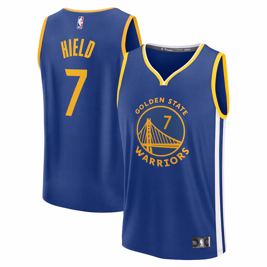 Youth Golden State Warriors Buddy Hield Fanatics Royal Fast Break Replica Player Jersey - Icon Edition