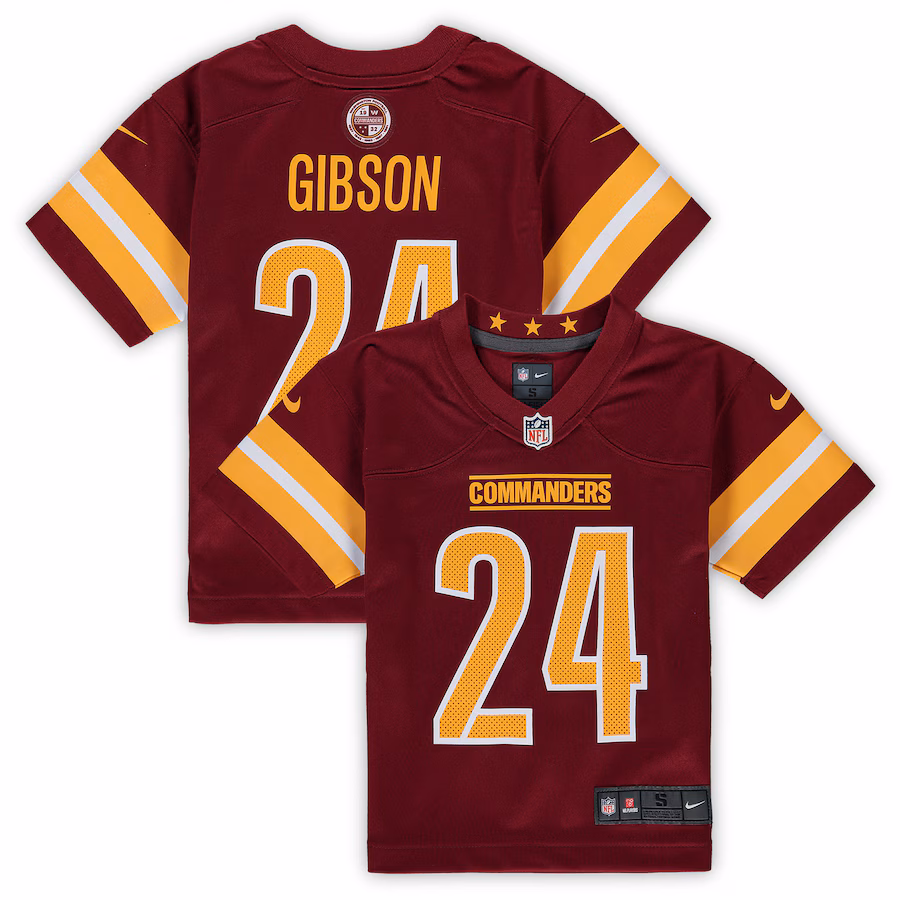 Preschool Washington Commanders Antonio Gibson Nike Burgundy Game Jersey
