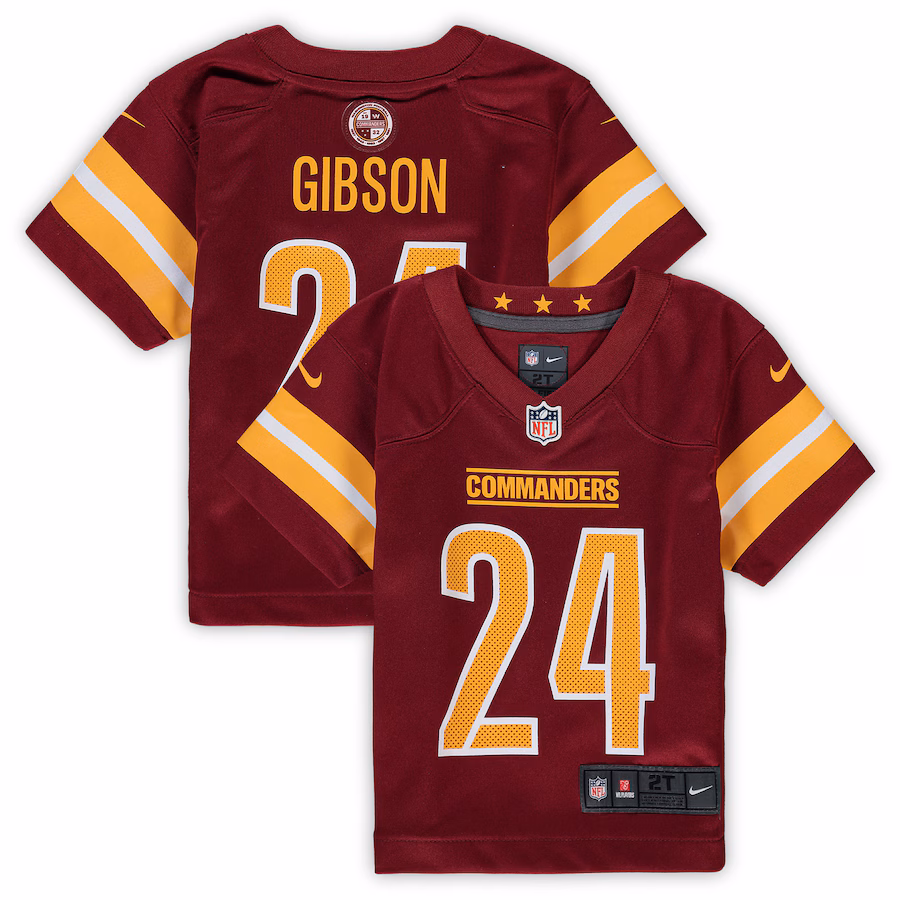 Toddler Washington Commanders Antonio Gibson Nike Burgundy Game Jersey