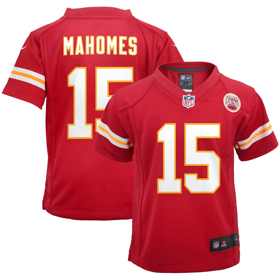Preschool Kansas City Chiefs Patrick Mahomes Nike Red Game Jersey