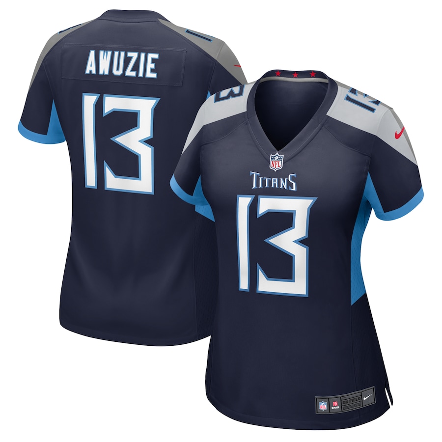 Women's Tennessee Titans Chidobe Awuzie Nike Navy Game Jersey