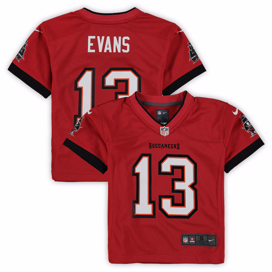 Preschool Tampa Bay Buccaneers Mike Evans Nike Red Game Jersey