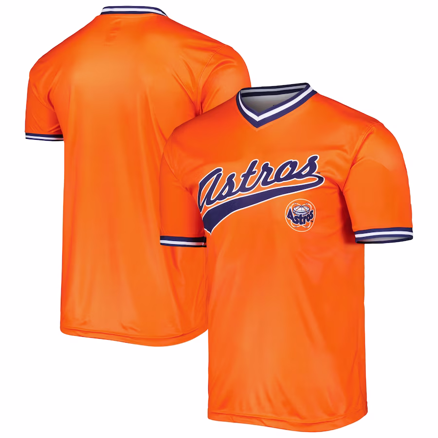 Men's Houston Astros Stitches Orange Cooperstown Collection Team Jersey - Ujersey