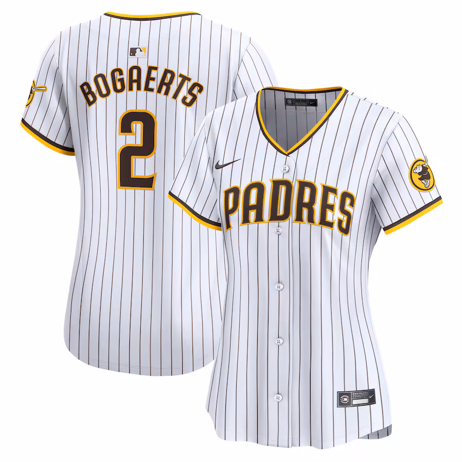 Women's San Diego Padres Xander Bogaerts Nike White Home Limited Player Jersey - Ujersey