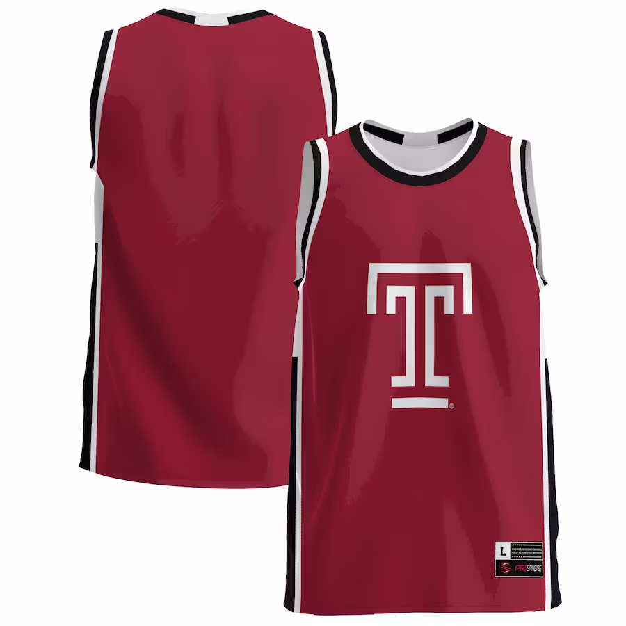 Temple Owls GameDay Greats  Lightweight Basketball Jersey - Red - Ujersey