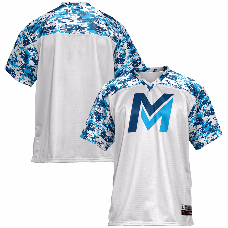 Mid Michigan College GameDay Greats Football Jersey - White - Ujersey