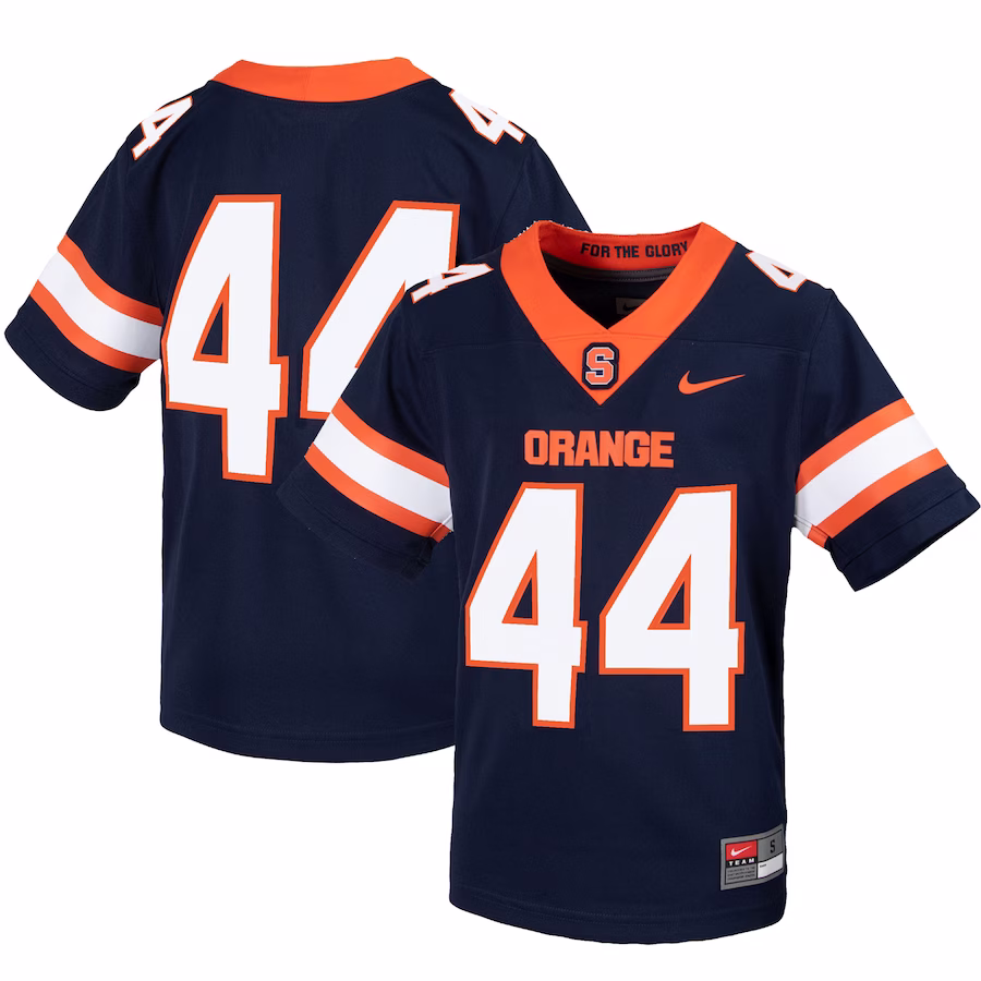 #44 Syracuse Orange Nike Youth Untouchable Football Jersey - Navy - Ujersey
