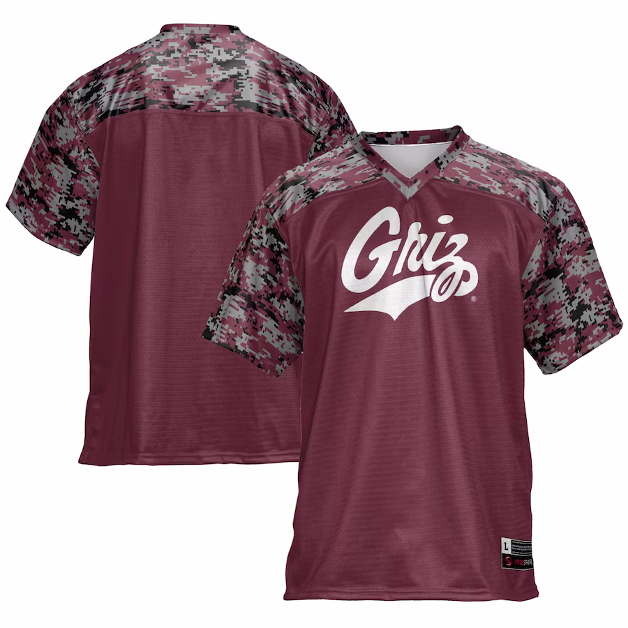 Montana Grizzlies GameDay Greats Football Jersey - Maroon - Ujersey