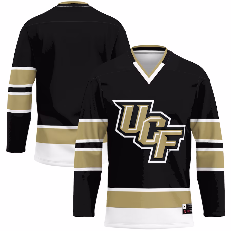 UCF Knights GameDay Greats Hockey Jersey - Gold - Ujersey