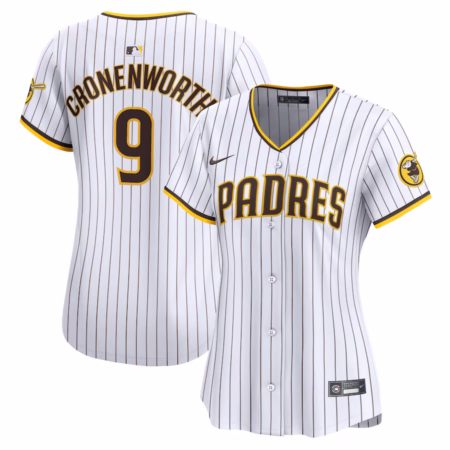 Women's San Diego Padres Jake Cronenworth Nike White Home Limited Player Jersey - Ujersey