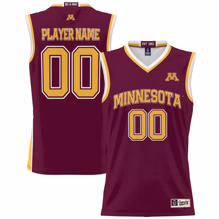 Minnesota Golden Gophers GameDay Greats Men's NIL Pick-A-Player Lightweight Basketball Jersey - Maroon - Ujersey