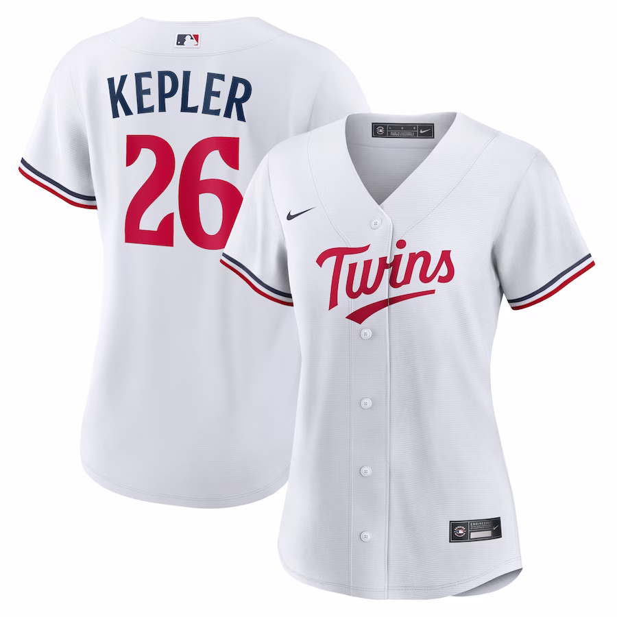 Women's Minnesota Twins Max Kepler Nike White Home Replica Player Jersey - Ujersey