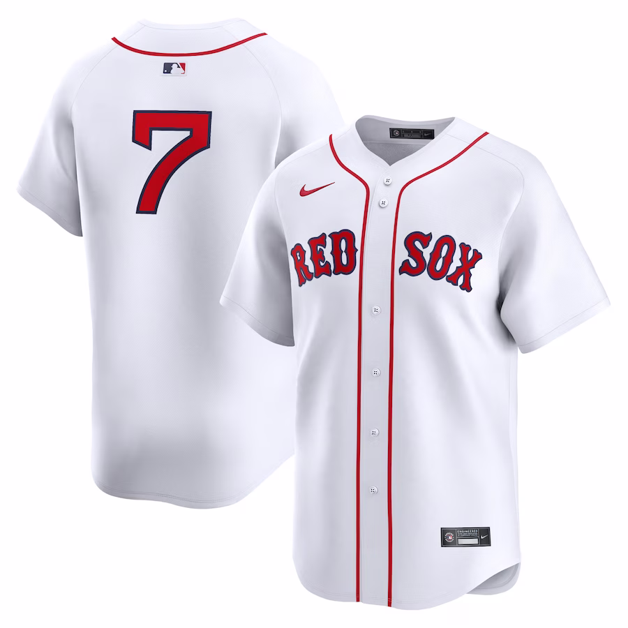 Men's Boston Red Sox Masataka Yoshida Nike White Home Limited Player Jersey - Ujersey