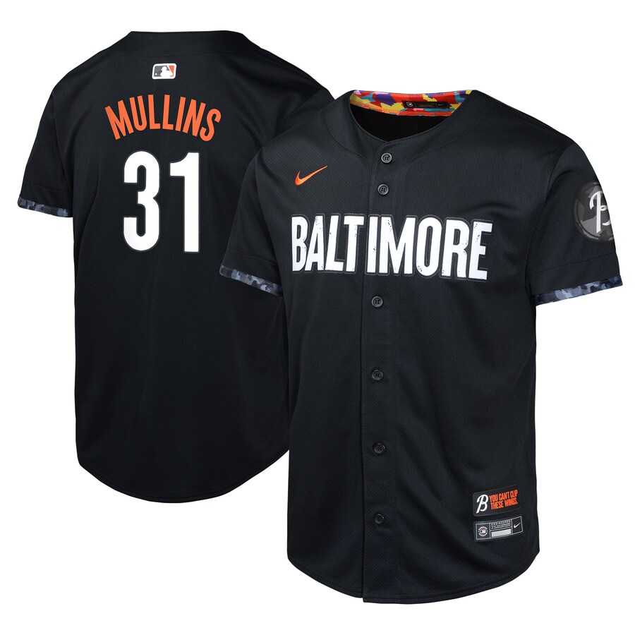 Youth Baltimore Orioles Cedric Mullins Nike Black City Connect Limited Player Jersey - Ujersey