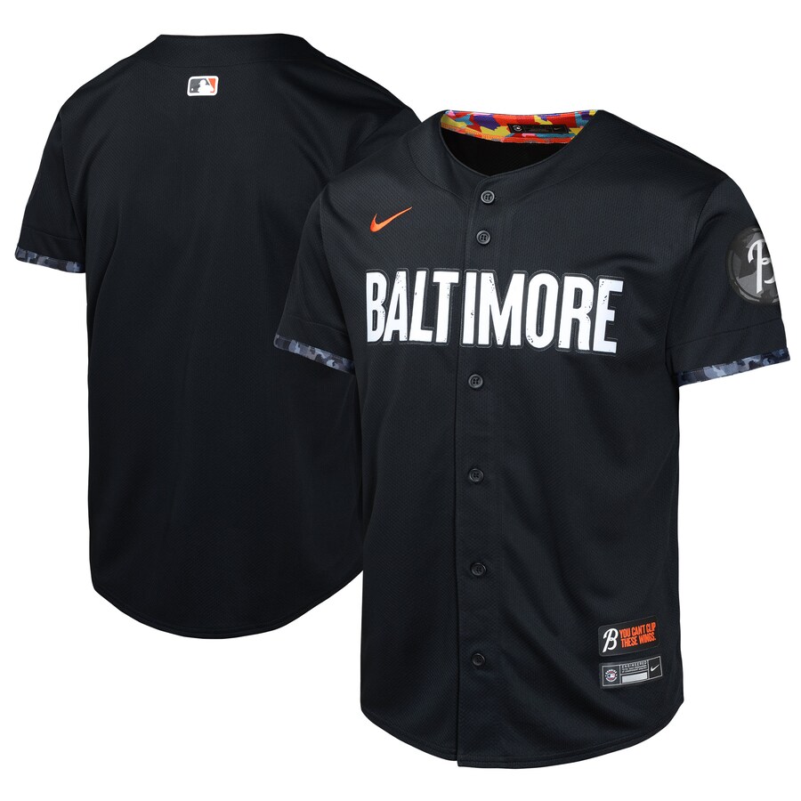 Youth Baltimore Orioles  Nike Black City Connect Limited Jersey - Ujersey