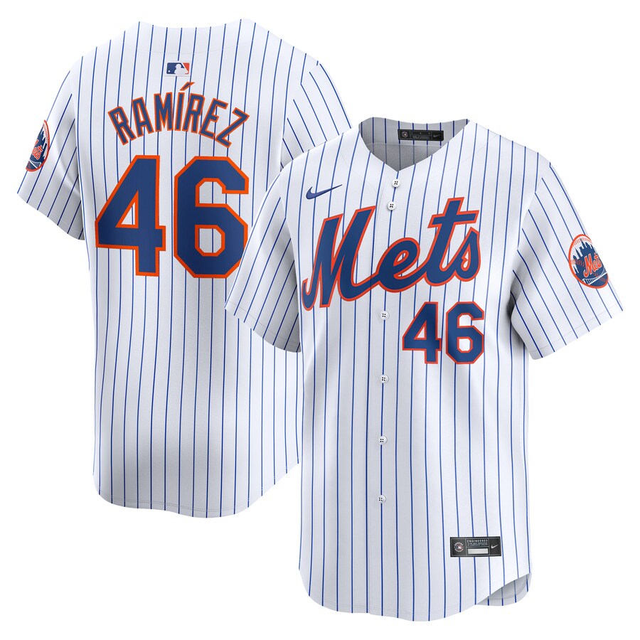 Men's New York Mets Yohan Ramirez Nike White Home Limited Player Jersey - Ujersey