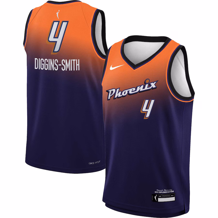 Youth Phoenix Mercury Skylar Diggins-Smith Nike Purple 2021 Explorer Edition Victory Player Jersey - Ujersey