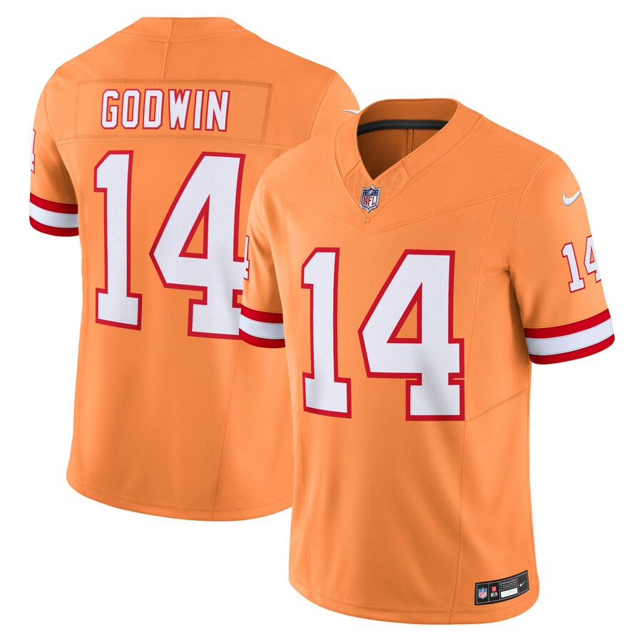 Men's Tampa Bay Buccaneers Chris Godwin Nike Orange Vapor F.U.S.E. Limited Jersey - Ujersey