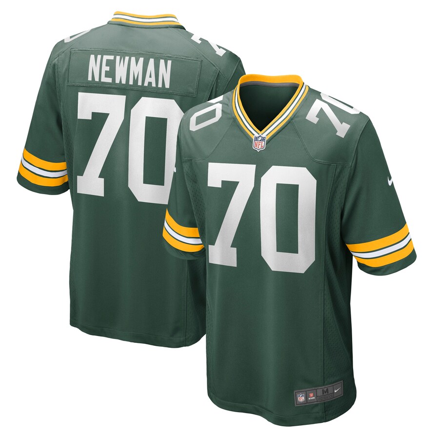 Men's Green Bay Packers Royce Newman Nike Green Game Jersey - Ujersey