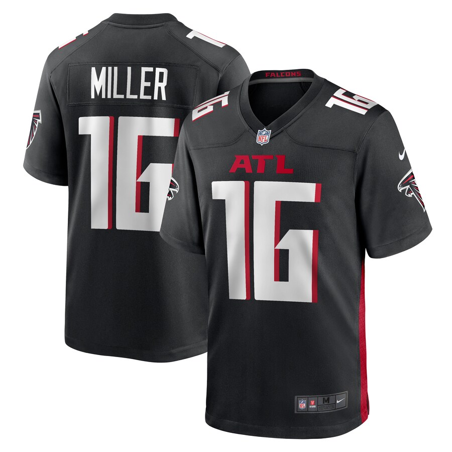 Men's Atlanta Falcons Scotty Miller Nike Black Game Player Jersey - Ujersey